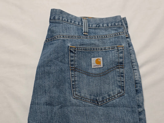 Pantalon Carhartt 42x32 Azul Claro Relaxed Fit