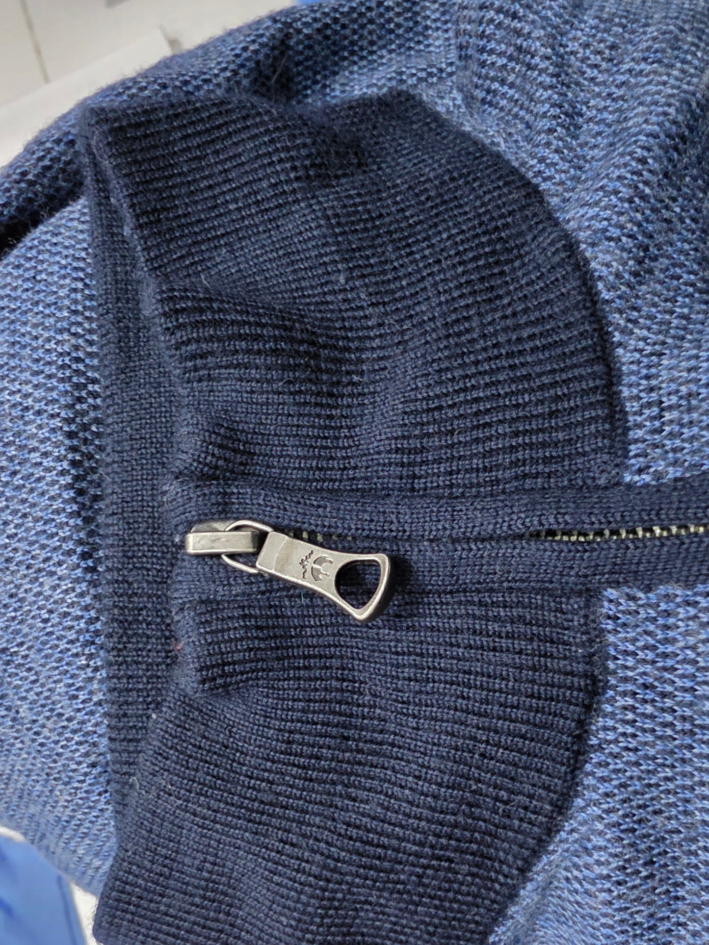 Sueter Brooks Brothers Chico S Azul Extra Fine Merino