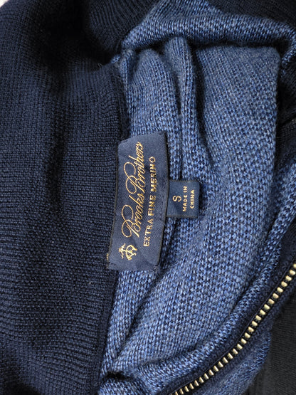 Sueter Brooks Brothers Chico S Azul Extra Fine Merino