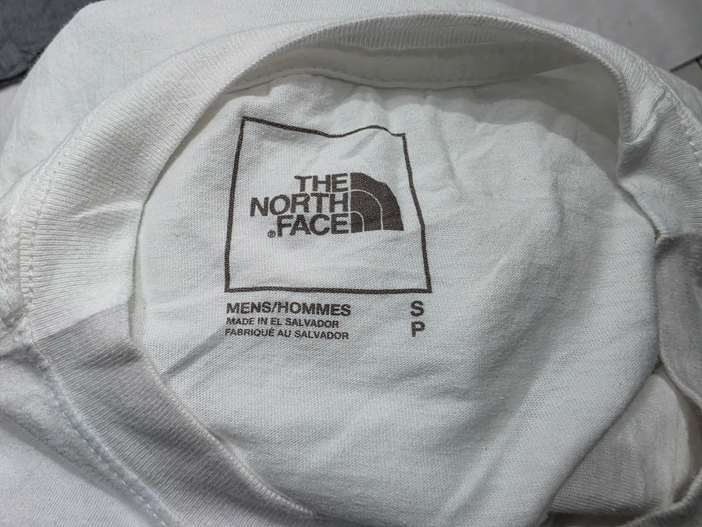 Playera The North Face Chico S Blanca