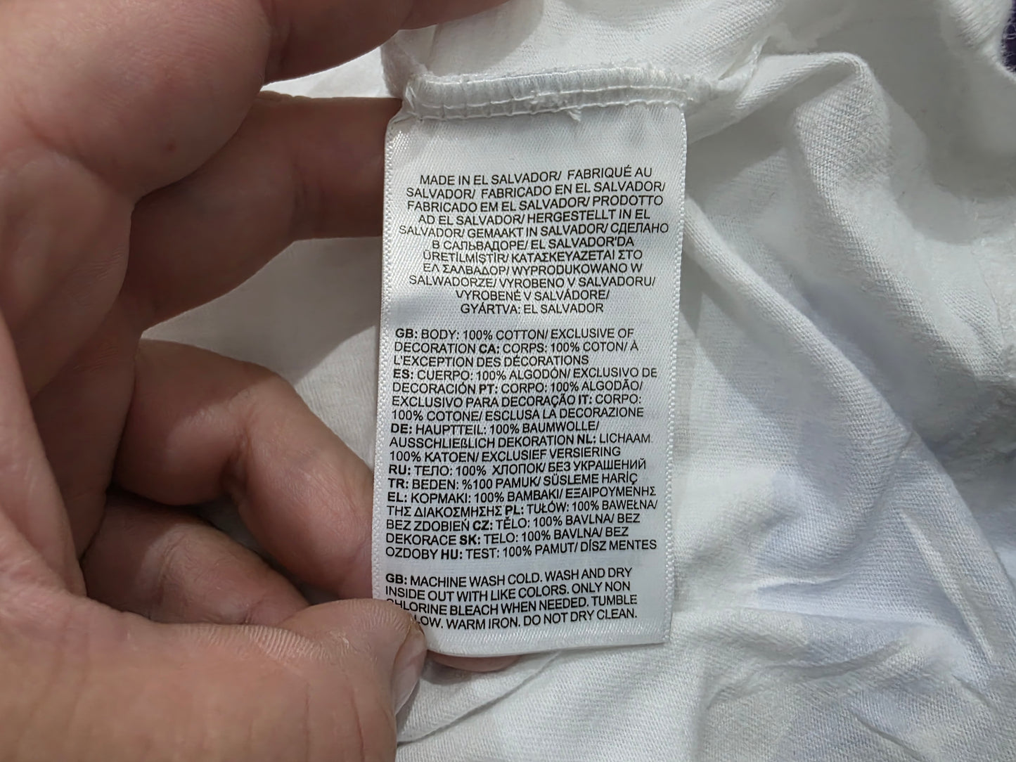 Playera The North Face Chico S Blanca