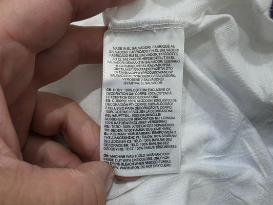 Playera The North Face Chico S Blanca