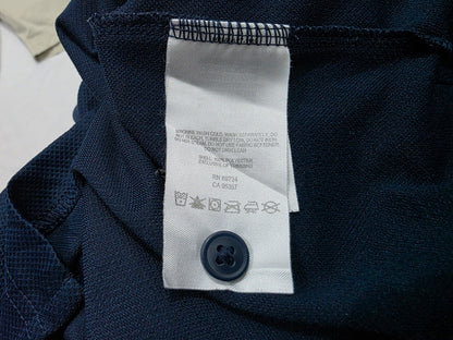 Playera Polo Columbia Chico S Azul
