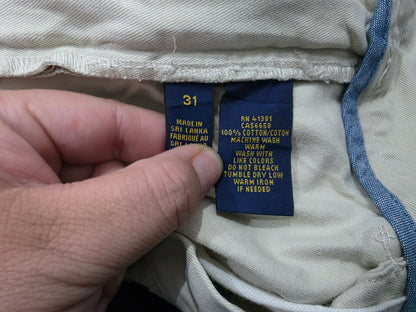 Bermuda Ralph Lauren Talla 31 Beige