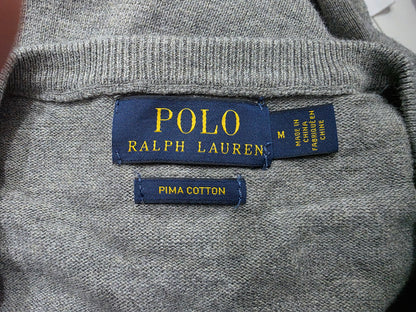 Sueter Ralph Lauren Mediana M Gris Pony Gris