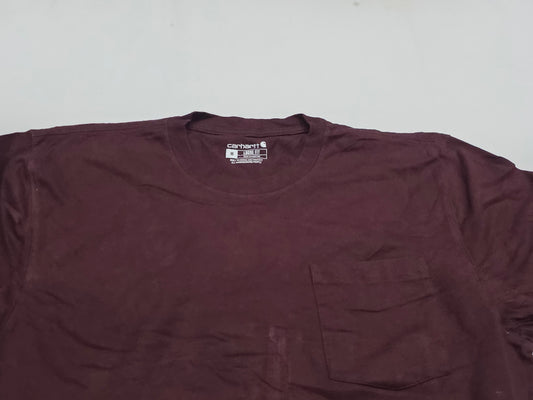 Playera Carhartt Mediana M Vino Loose Fit