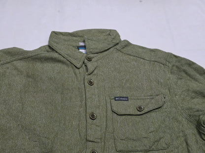 Camisa Columbia Mediana M Verde Regular Fit