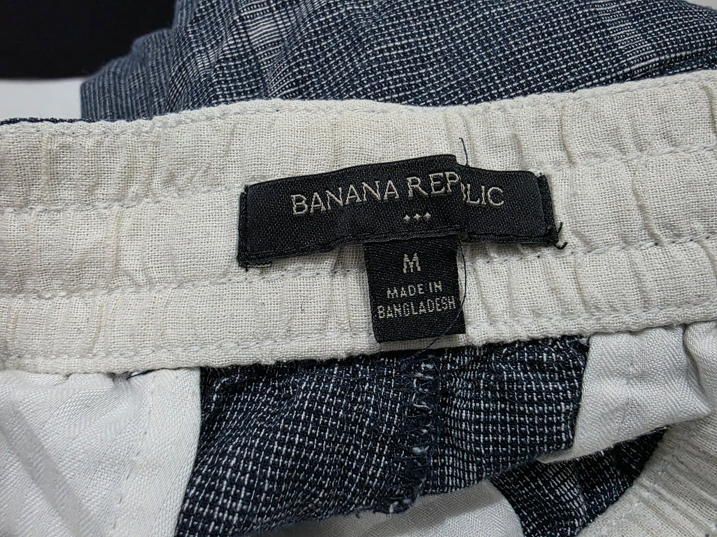 Bermuda Banana Republic Mediana M Azul