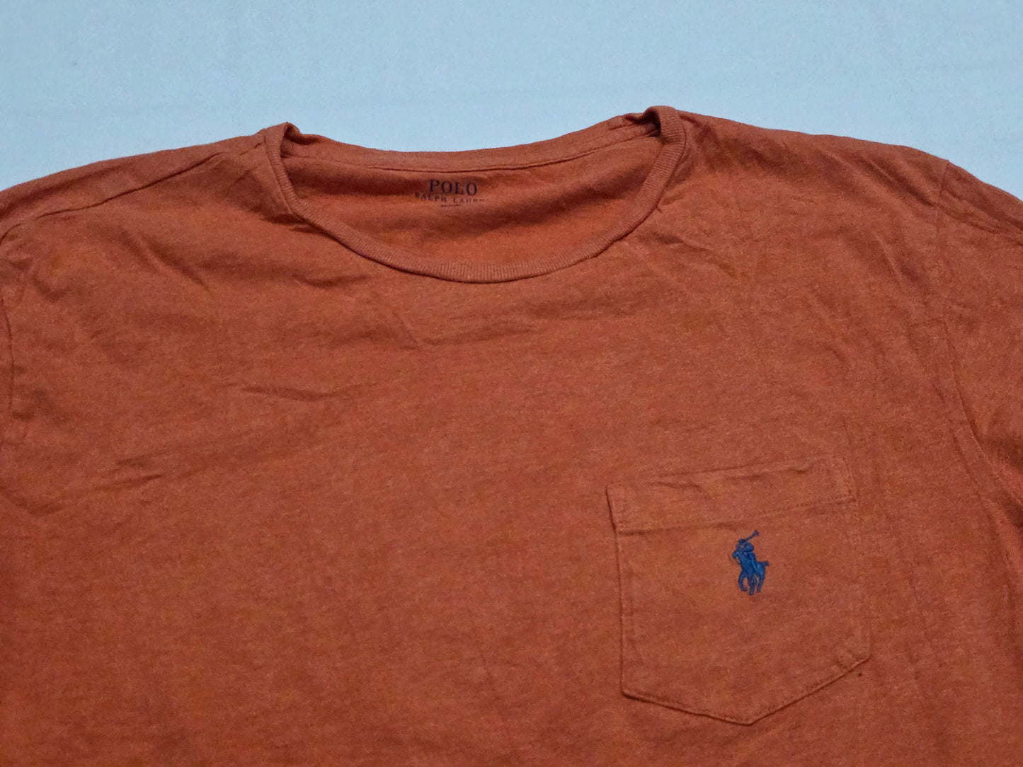Playera Ralph Lauren Mediana M Naranja