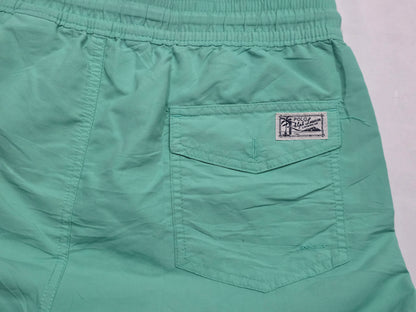 Bermuda Ralph Lauren Mediana M Verde Pony Rosa
