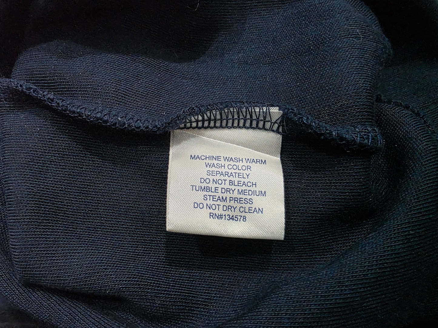 Sueter Vineyard Vines Mediana M Azul Marino Cierre Corto