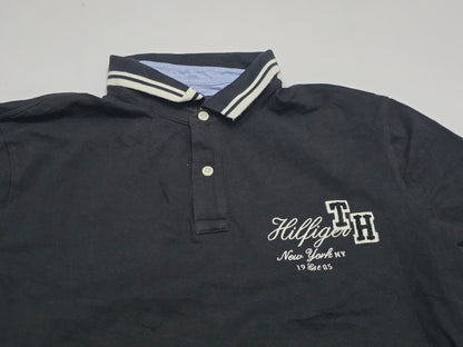 Playera Polo Tommy Hilfiger Grande L Negro