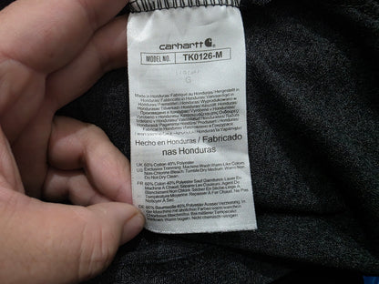 Playera Carhartt Grande L Gris Manga Larga