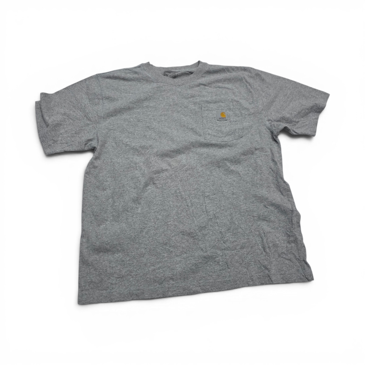 Playera Carhartt Grande L Gris Claro