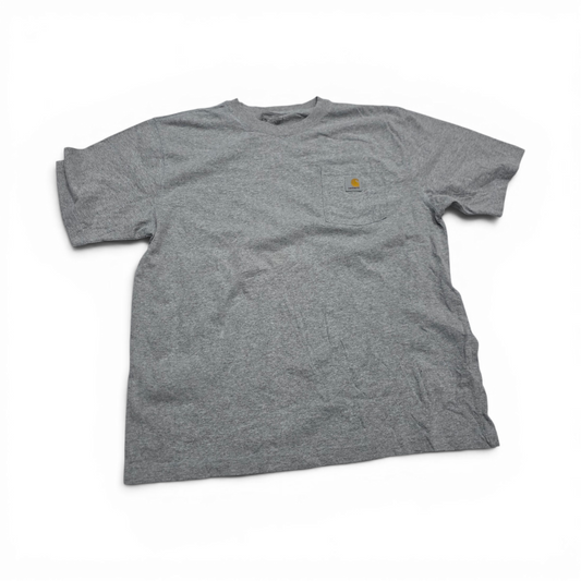 Playera Carhartt Grande L Gris Claro