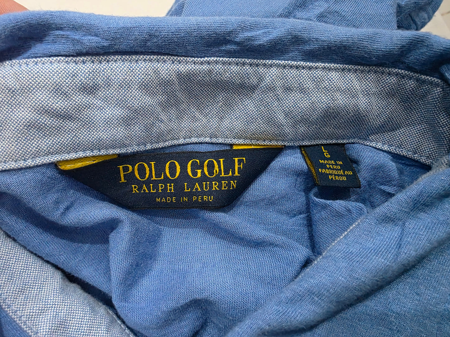 Playera Polo Golf Ralph Lauren Grande L Azul