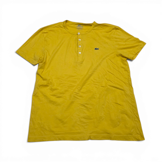 Playera Lacoste Grande L Fr 5 Amarillo