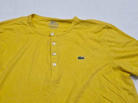Playera Lacoste Grande L Fr 5 Amarillo