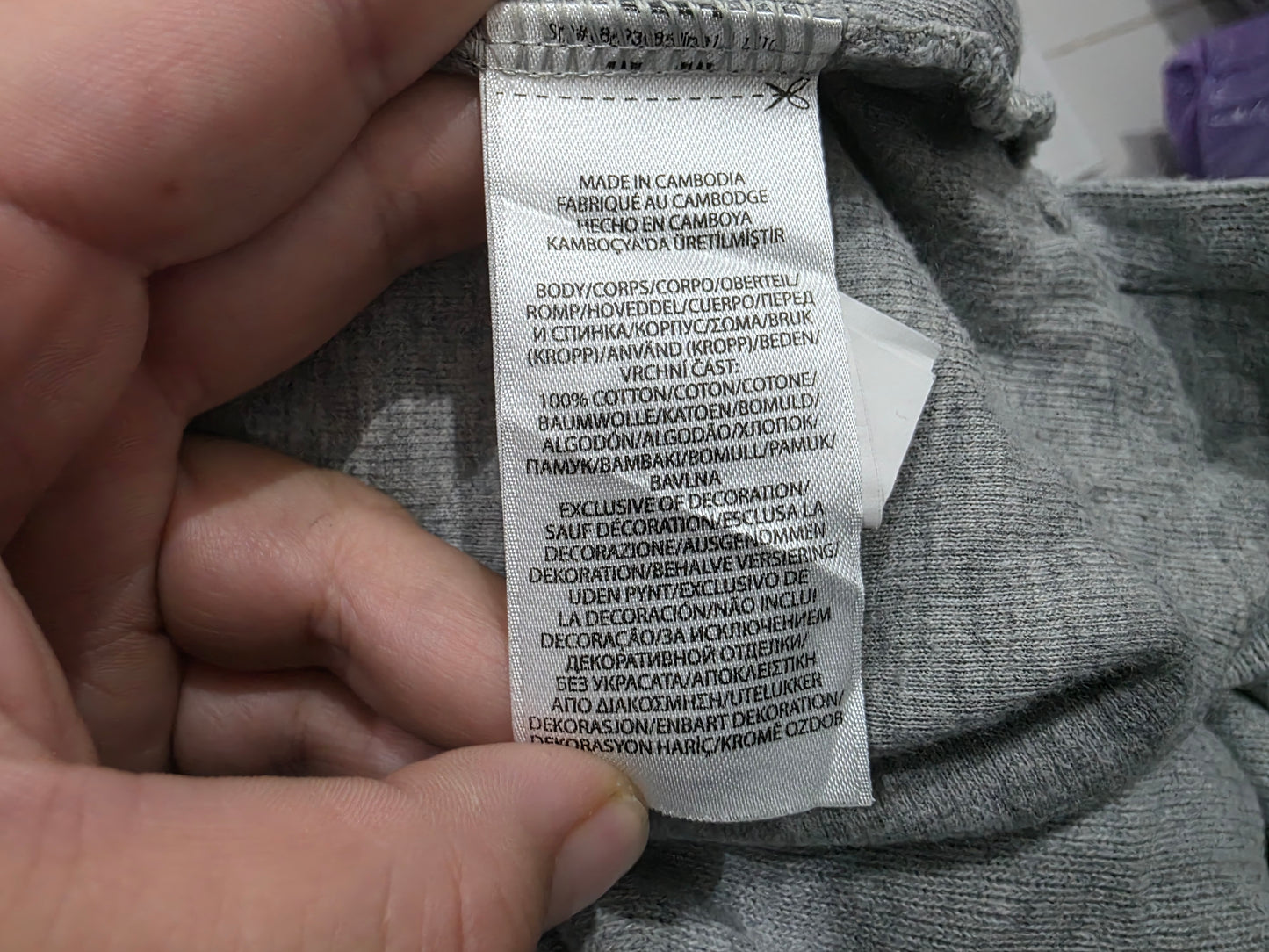 Sueter Ralph Lauren Grande L Gris Pony Azul