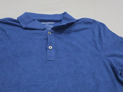 Playera Polo Banana Republic Grande L Azul