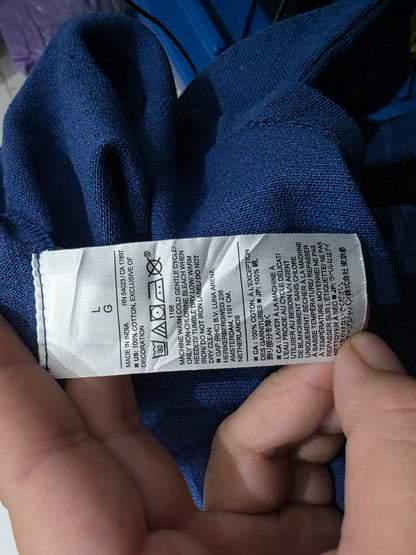 Playera Polo Banana Republic Grande L Azul