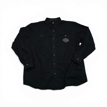 Camisa Harley Davidson Xgrande Xl Negro