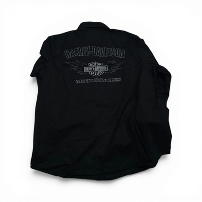 Camisa Harley Davidson Xgrande Xl Negro