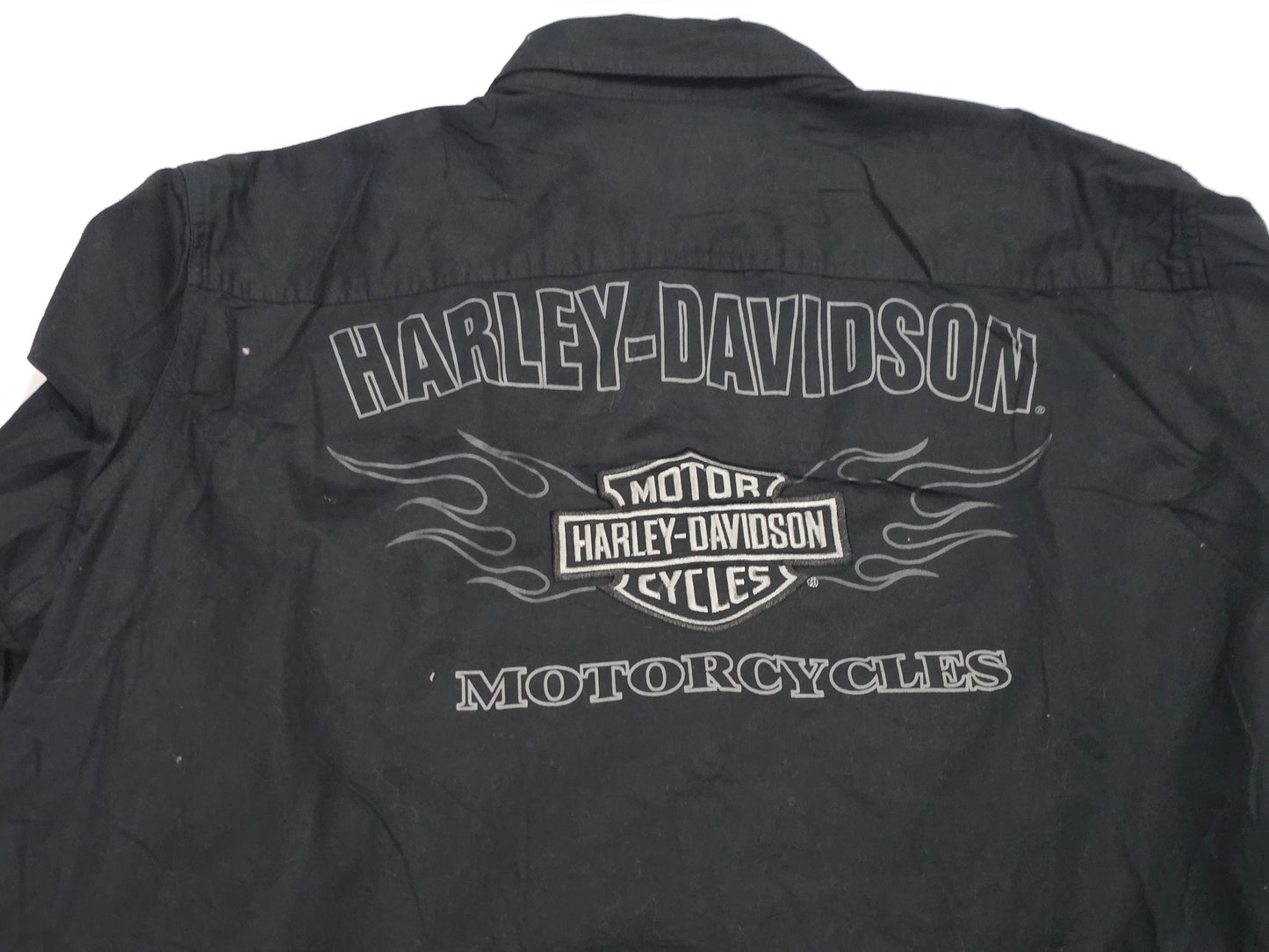 Camisa Harley Davidson Xgrande Xl Negro