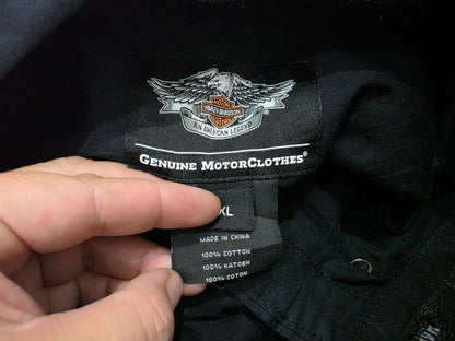 Camisa Harley Davidson Xgrande Xl Negro