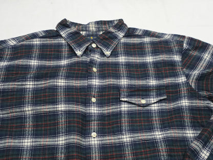 Camisa Ralph Lauren Xgrande Xl Cuadro Azul Y Verde Franela