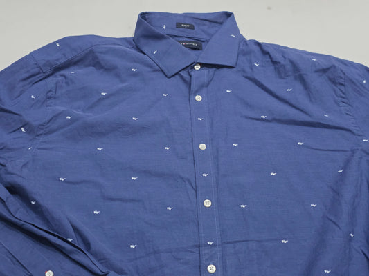 Camisa Tommy Hilfiger Xgrande Xl Azul