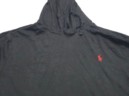 Playera Con Gorro Ralph Lauren Xgrande Xl Negro Manga Larga