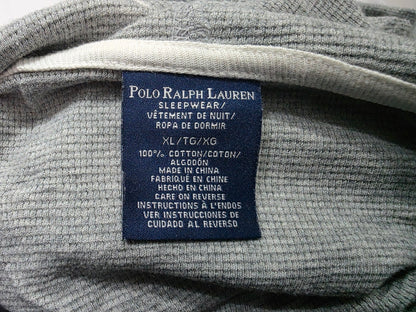 Playera Con Gorro Ralph Lauren Xgrande Xl Gris Manga Larga