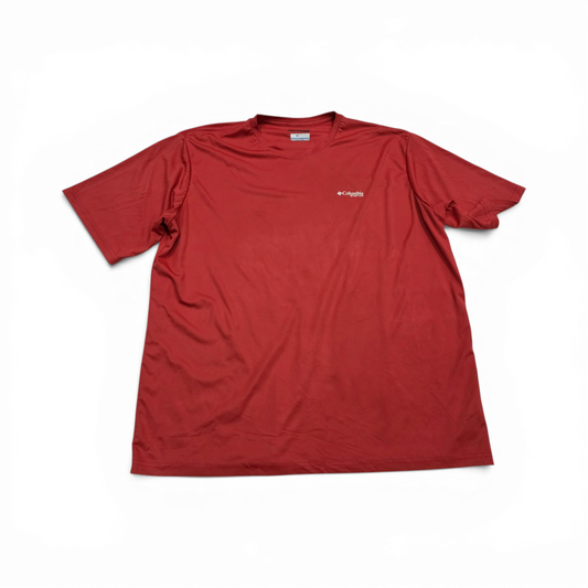 Playera Columbia Xgrande Xl Coral Oscuro