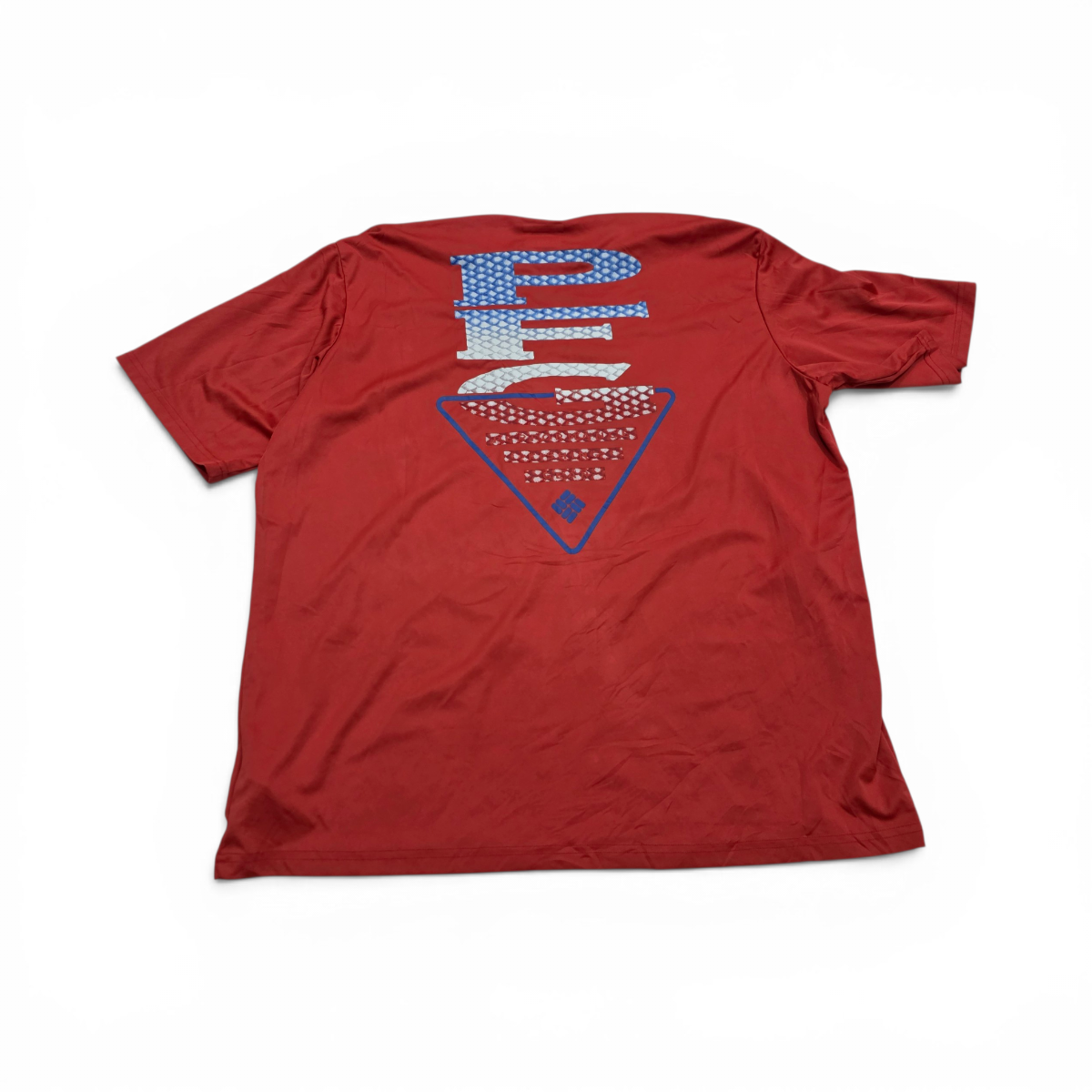 Playera Columbia Xgrande Xl Coral Oscuro