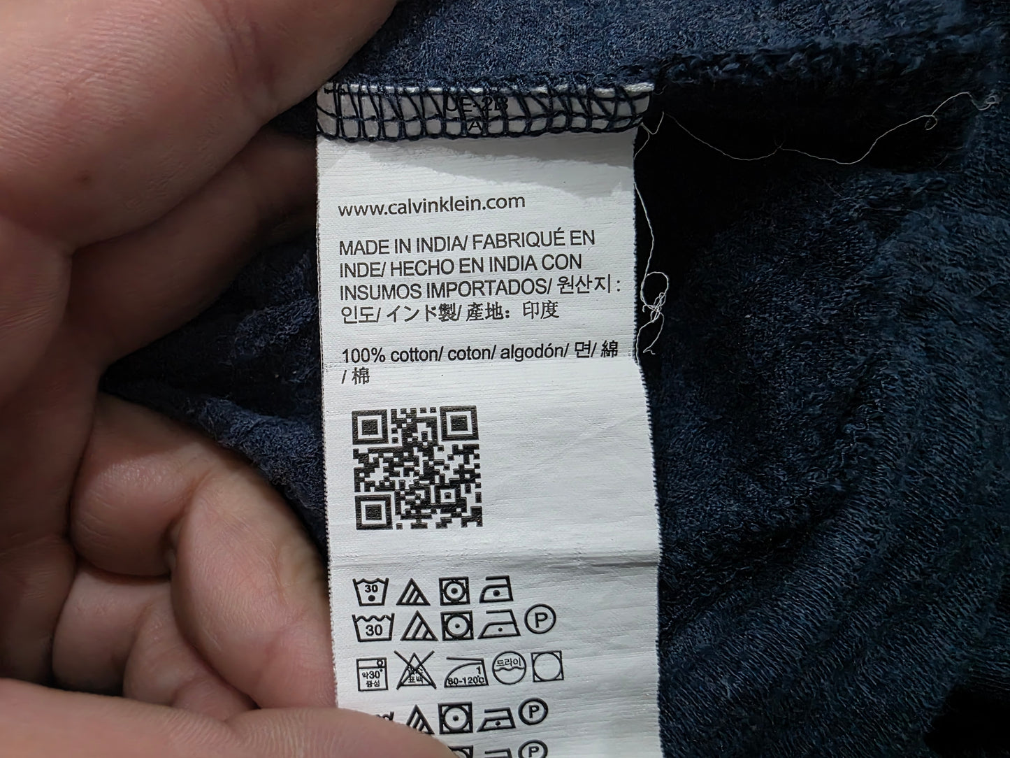 Sueter Calvin Klein Xgrande Xl Azul