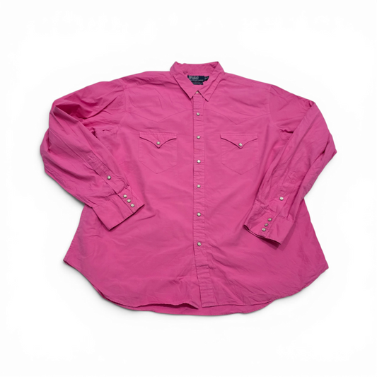 Camisa Ralph Lauren 2xl Rosa