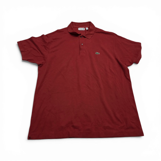 Playera Polo Lacoste 3xl Fr8 Rojo Oscuro