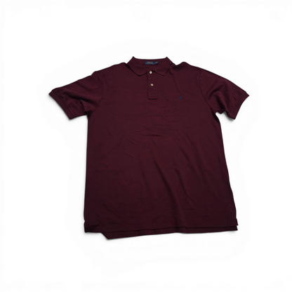 Playera Polo Ralph Lauren Grande Alto Lt Vino Pony Azul