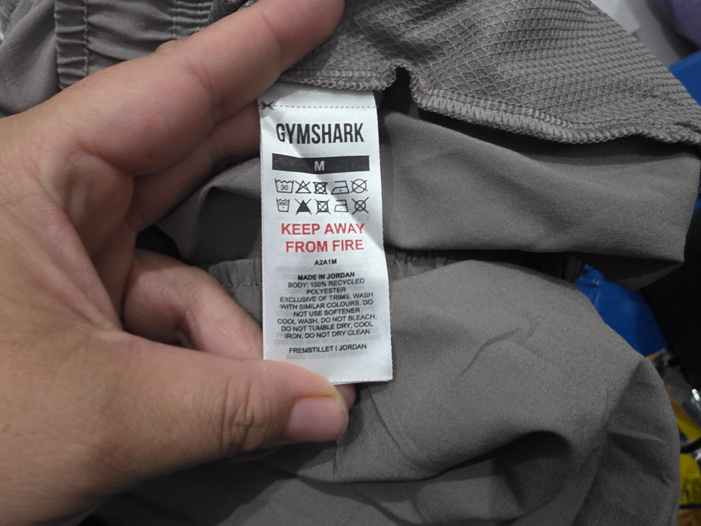 Short Gymshark Mediana M Cafe