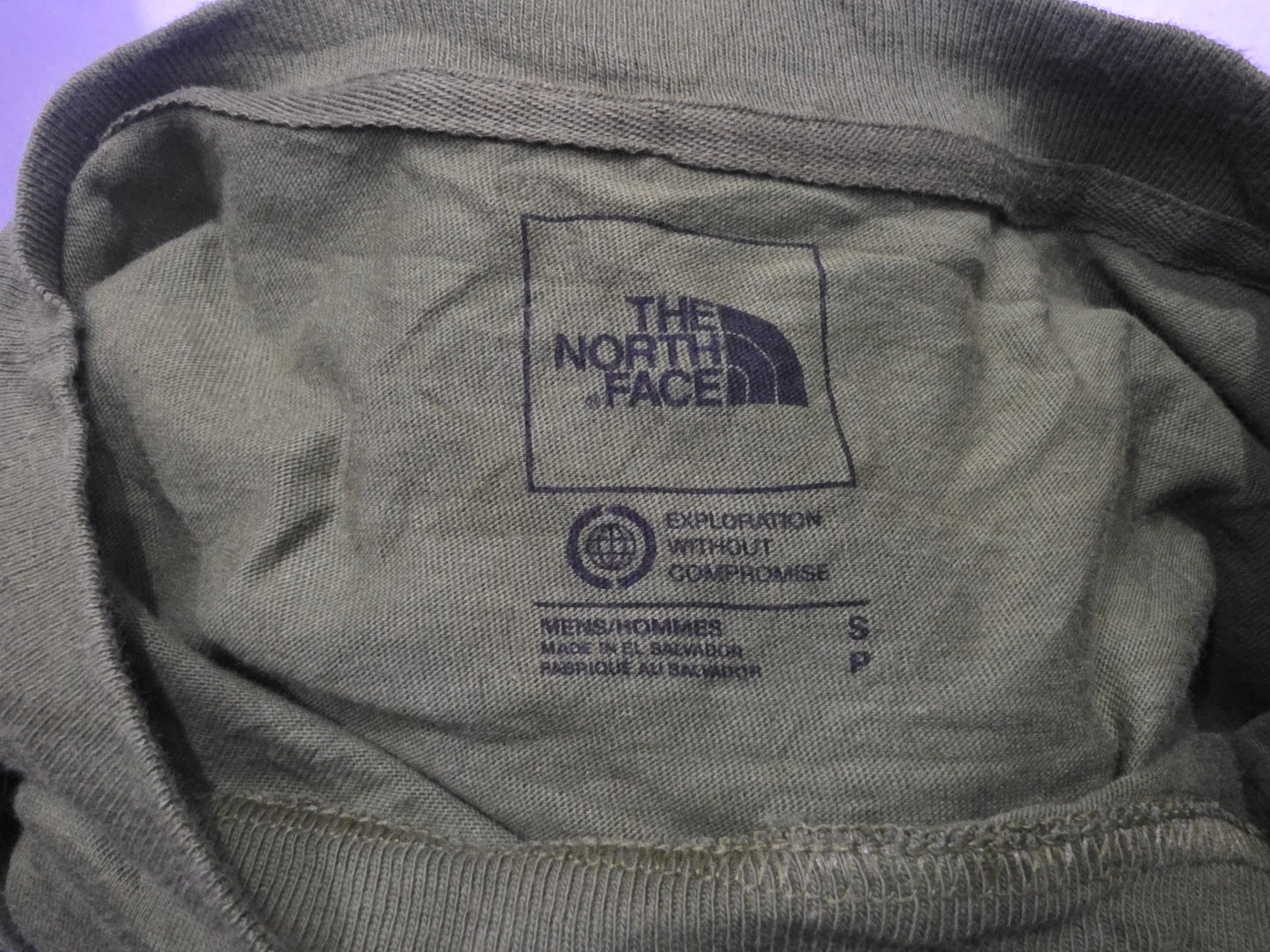 Playera The North Face Chico S Verde