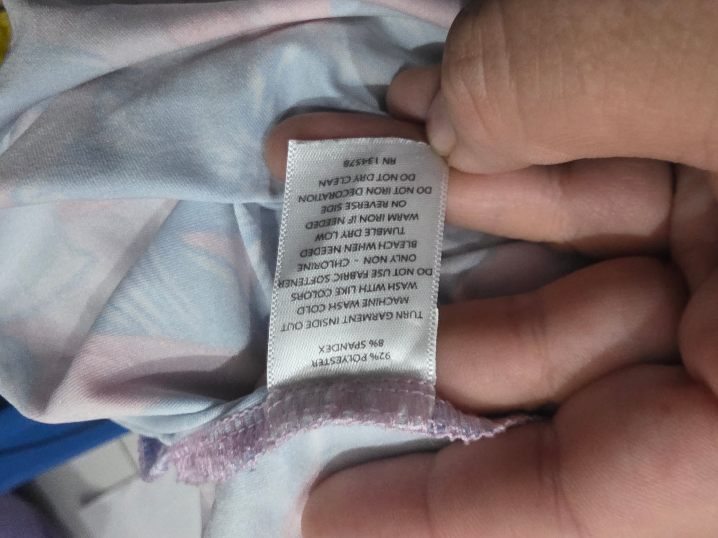 Playera Polo Vineyard Vines Chio S Azul Y Rosa Flores