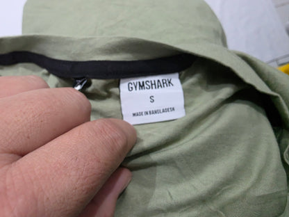 Playera Gymshark Chico S Verde Crest Tank
