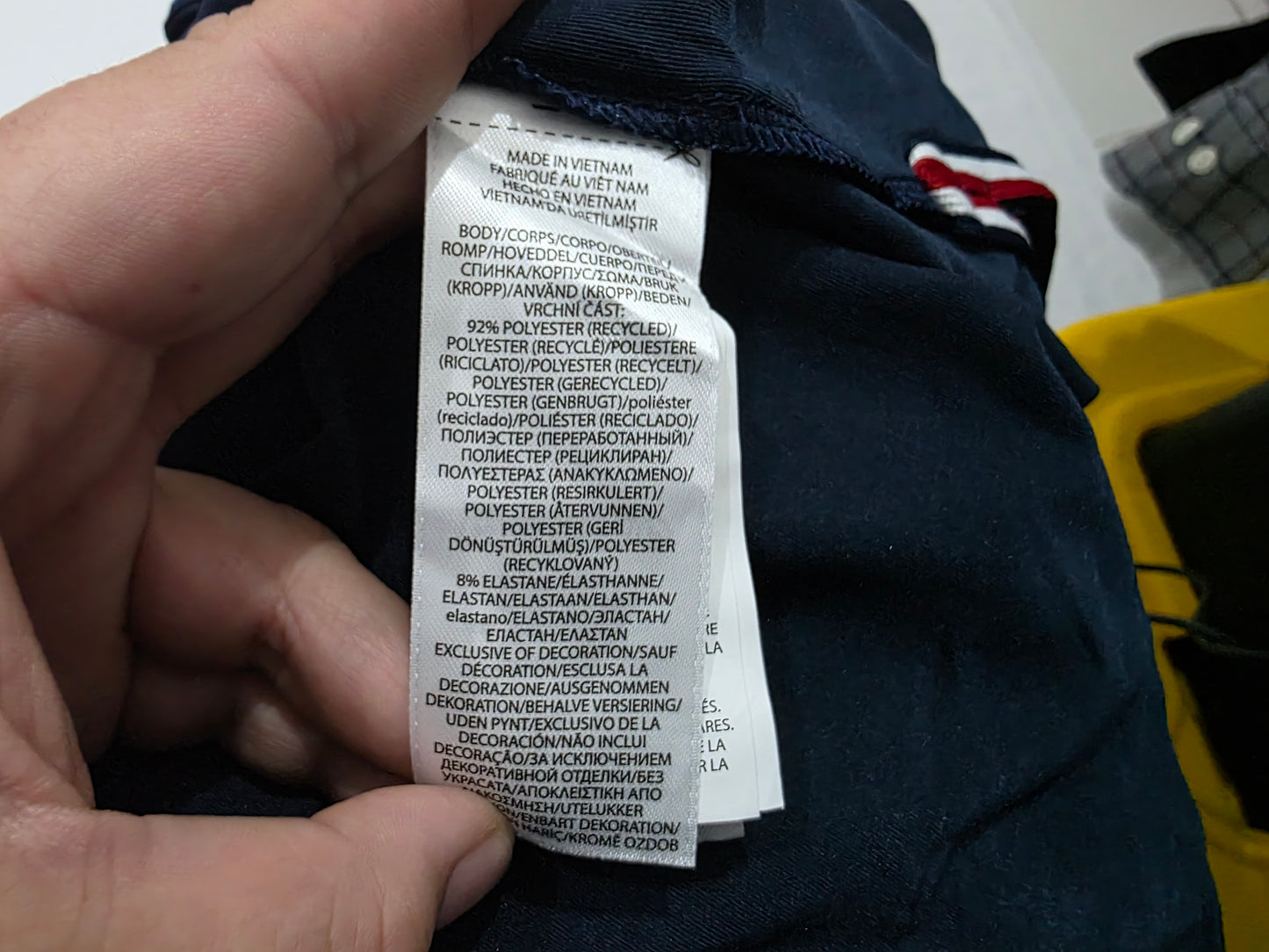Playera Polo Ralph Lauren Mediana M Azul Rojo Pony Jumbo (Usado)