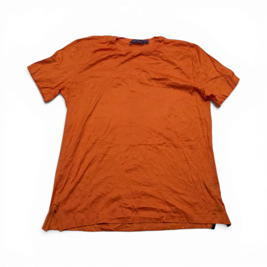 Playera Ralph Lauren Mediana M Naranja Etiqueta Morada (Usado)