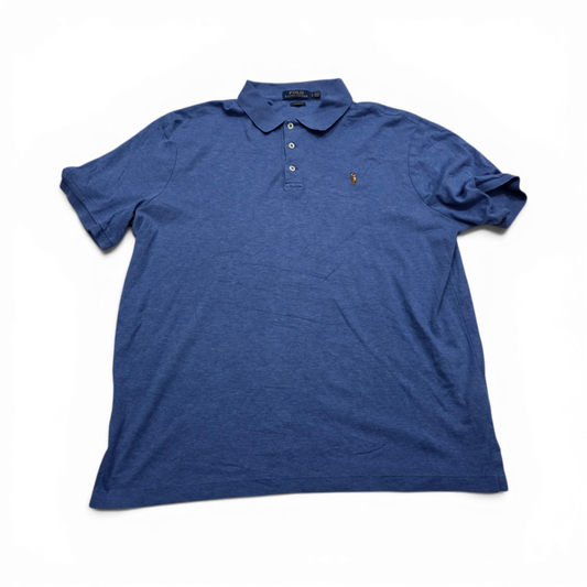 Playera Polo Ralph Lauren Grande L Classic Fit Azul (Usado)