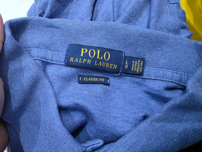 Playera Polo Ralph Lauren Grande L Classic Fit Azul (Usado)