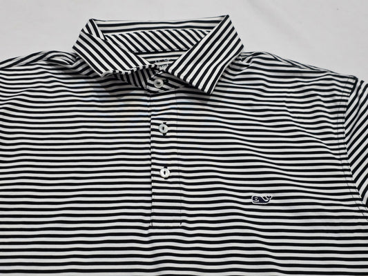 Playera Polo Vineyard Vines Performance Grande L Lineas (Usado)