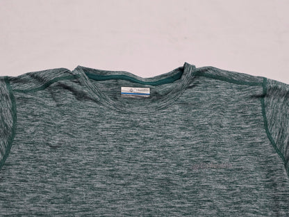 Playera Columbia Grande L Verde Cuello Redondo (Usado)