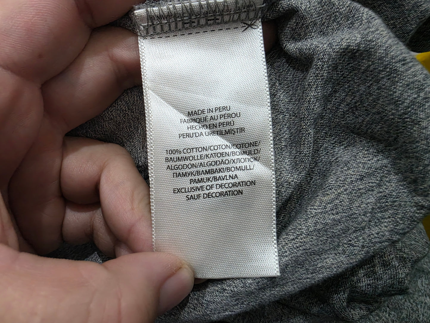 Playera Con Gorro Ralph Lauren Grande L Gris Pony Negro (Usado)